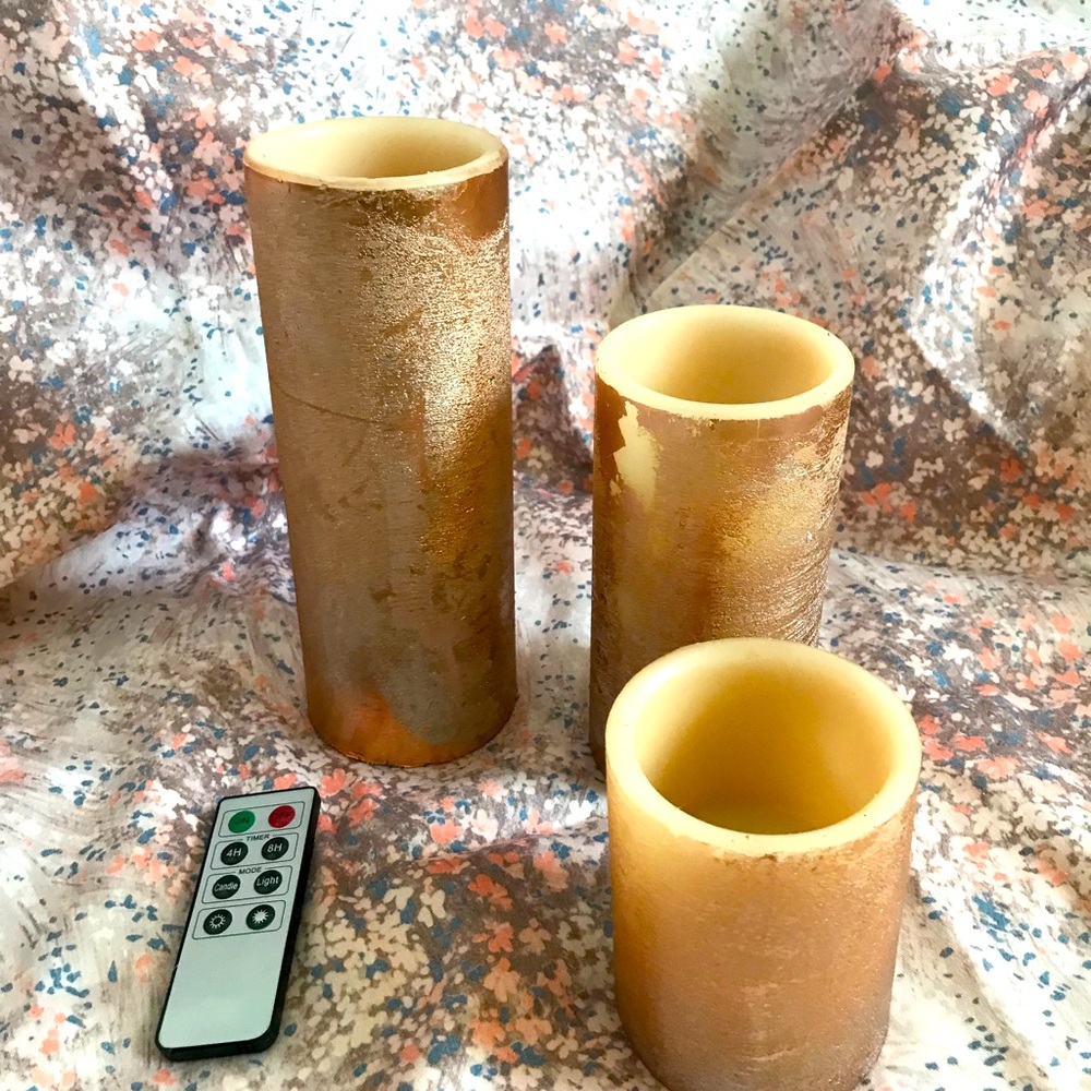 Remote control LED candles